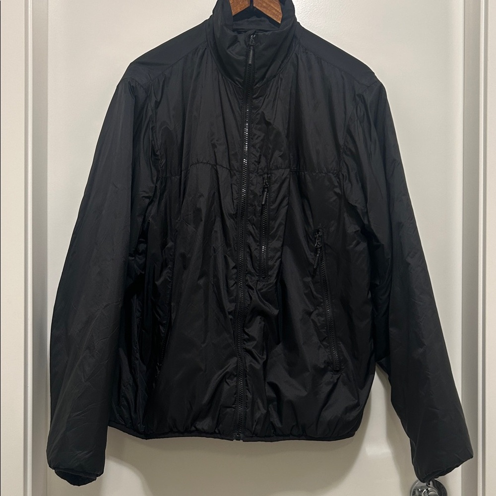 H&M Men's Black Windbreaker Jacket